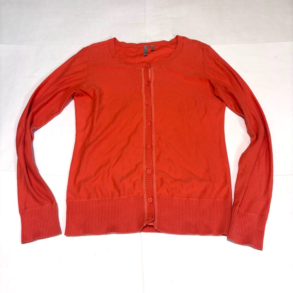 ⭐️Caslon Vibrant Orange Button Up Cardigan